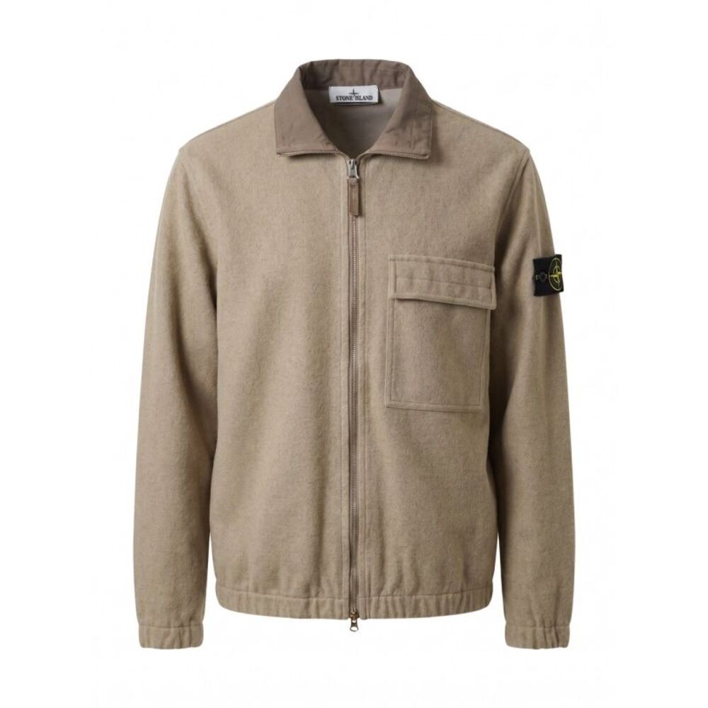 Stone Island Men Garment Dyed Shirt